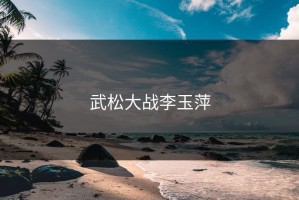 武松大战李玉萍